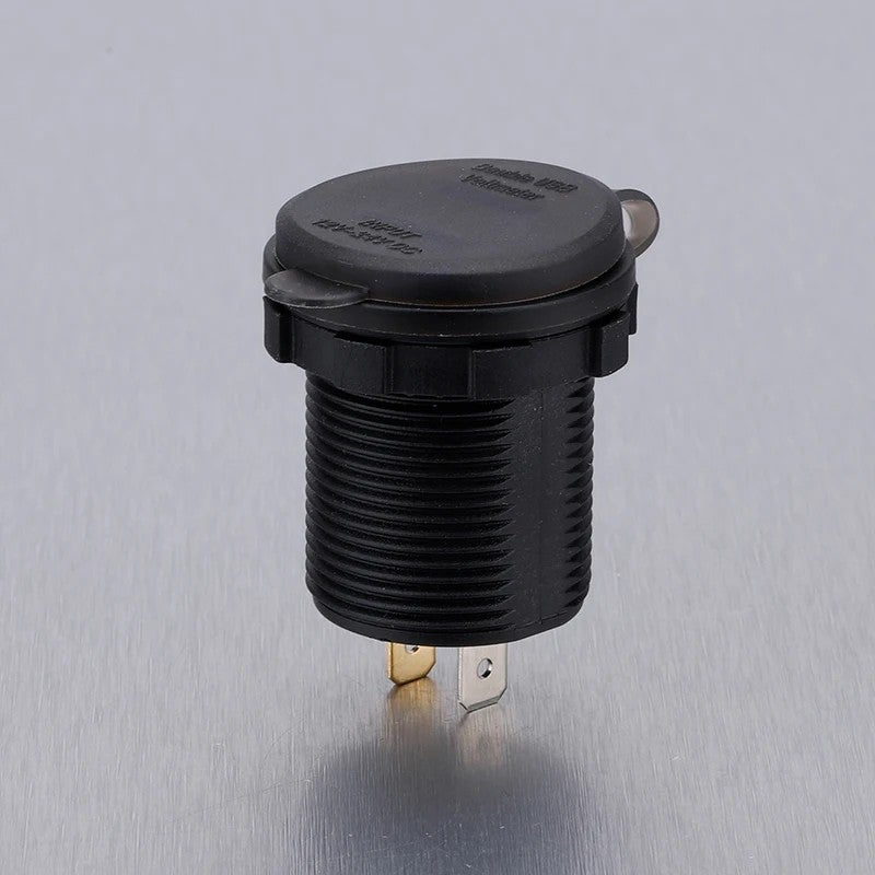 Bluejw 12V/24V LED Dual USB Car Charger - 5V 4.2A, Voltmeter, Dual Port Fast Mobile Phone Charging, Automobile Chargers Accessory - Image 3